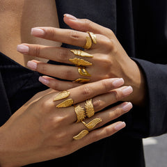 Titanium Steel Non-fading Ring For Women