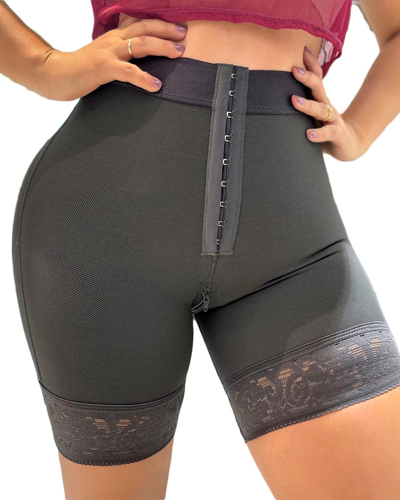 Womens High Waisted Butt Lifter Body Shaper Tummy Control Waist Trainer Hip Enhancer Shorts