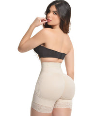 DOUBLE SIZE HIGH WAIST PUSH UP SHORT WITH BOOTYLICIOUS ENHANCEMENT