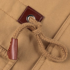 Zip-up Coat Warm Thickened Detachable Hooded Jacket Multi-pocket Button Drawstring Long Sleeve Tops Men's Cargo Clothing