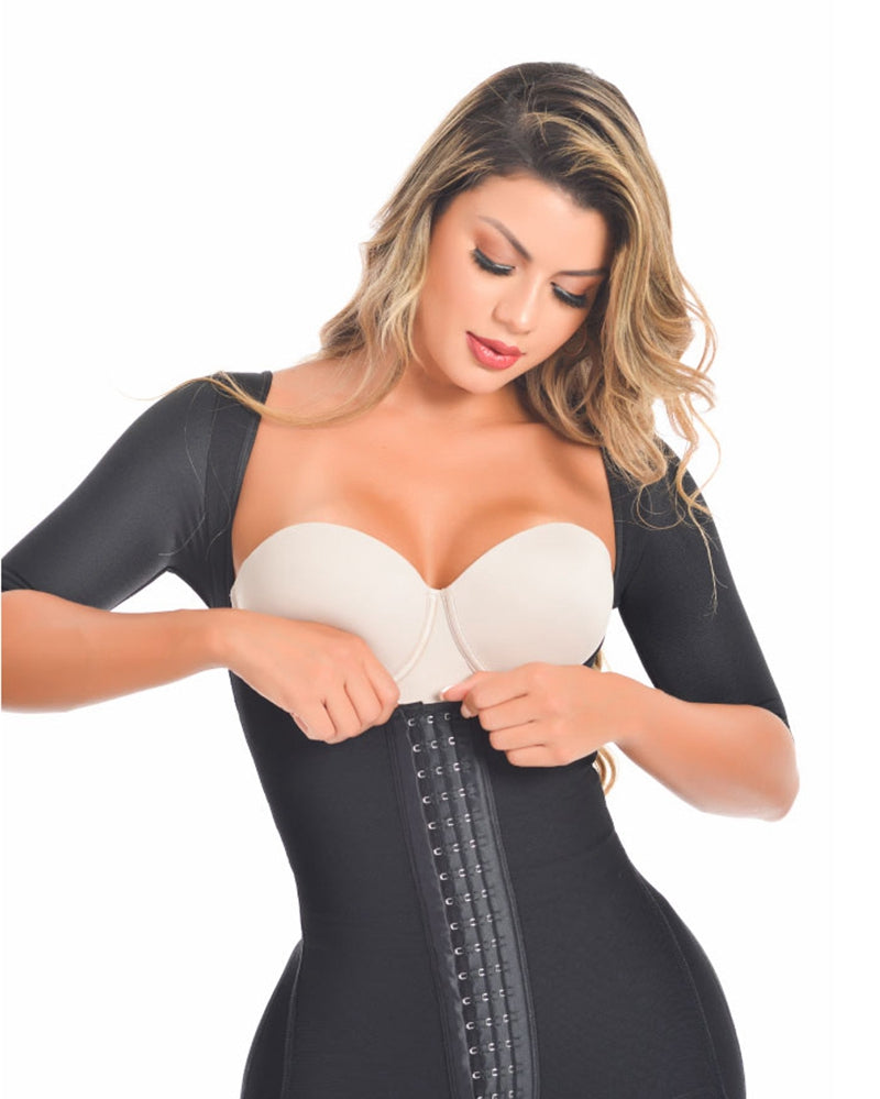 Long Sleeve Slimming Body Shaper Tummy Control Shapewear