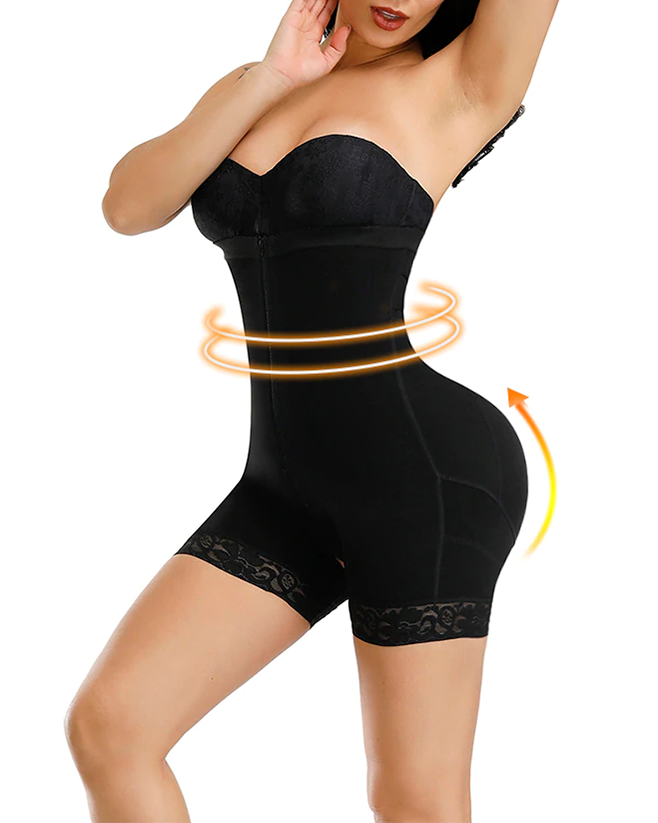 Corset Tummy Control Panties Shapewear For Tummy Control Fajas Colombianas Body Shaper Zipper Open Bust Bodysuit