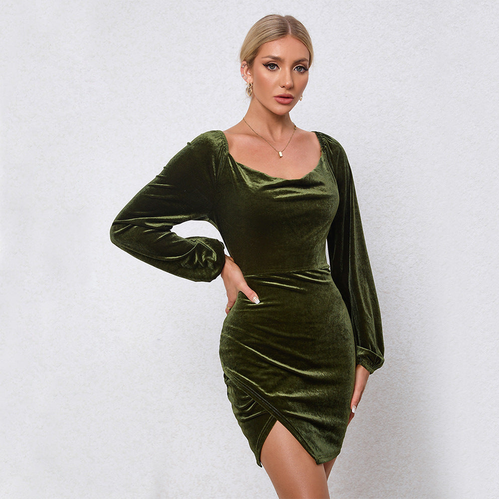 Velvet Banquet Dress
