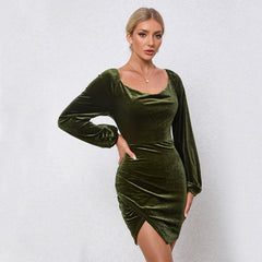 Velvet Banquet Dress