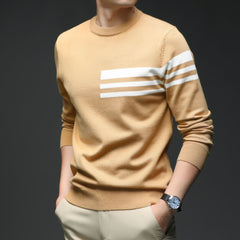 Knitted Men's Pullover Casual Sweater