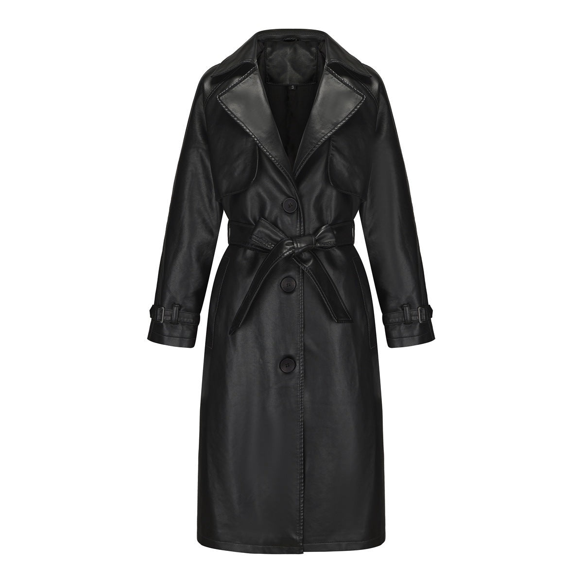 Spring Womens Trench Coat Long Loose Jacket