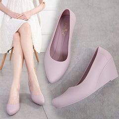 Sandals Han Xia Platform Wedge Heel Jelly