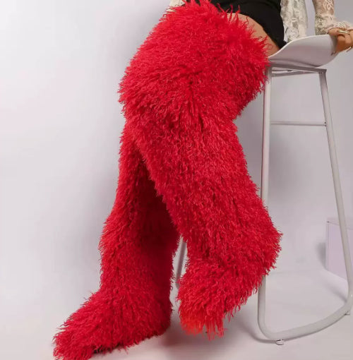 72cm Thigh-high Boots For Fall And Winter