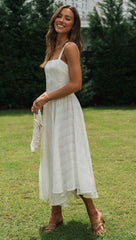Temperament Halter Irregular Hem Long Dresses