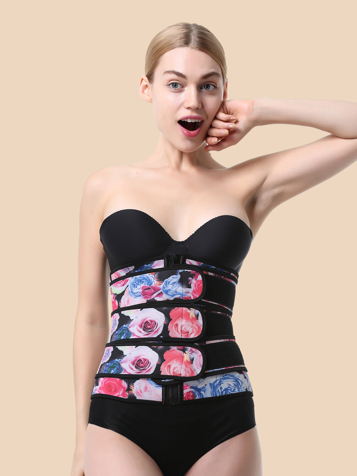 Sweat Belt Sports Abdominal Belt Shapewear Triple Reinforcement Belt