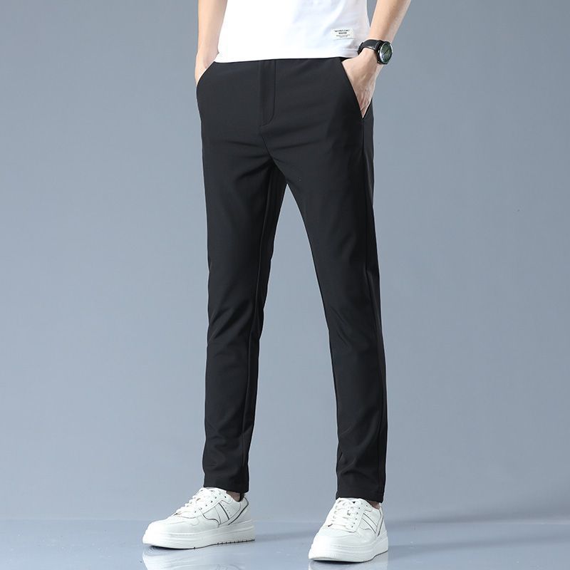 Men's Spring Thick-Weave Trousers