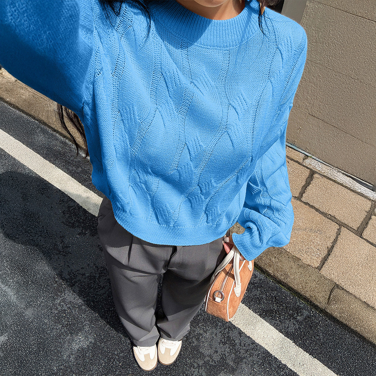 Long Sleeve Bottoming Shirt Sweaters Clothing