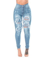 Ripped Denim Pants