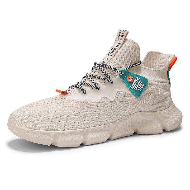 Men's Shoes Flying Woven Shoes Mesh Shoes