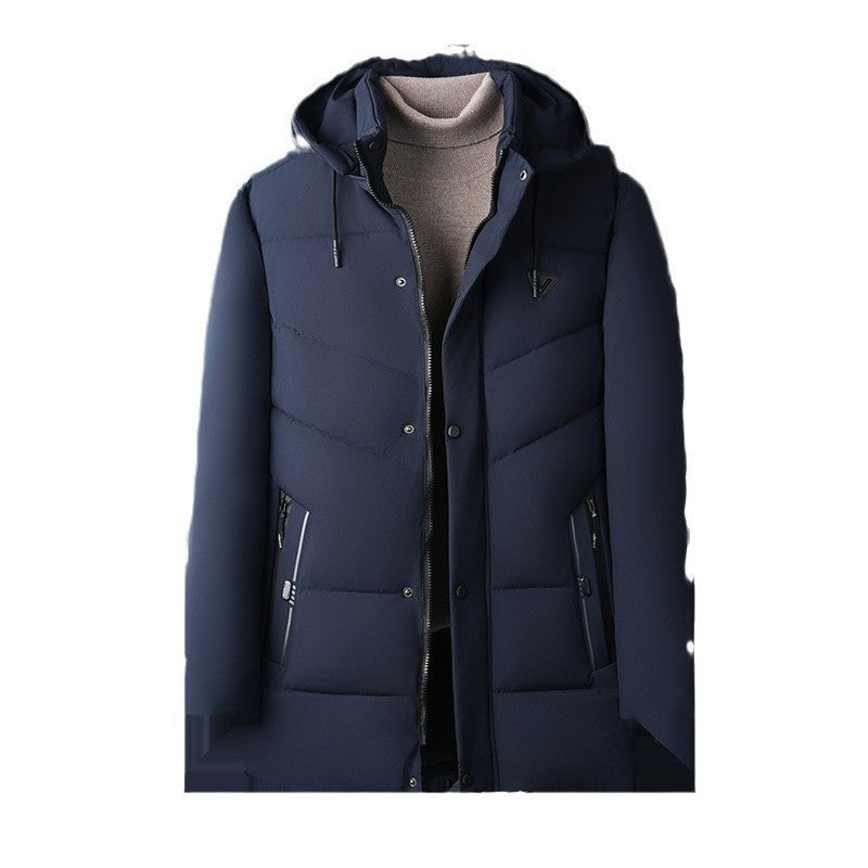 Down Cotton-padded Jacket Korean Casual Fall Coat Men