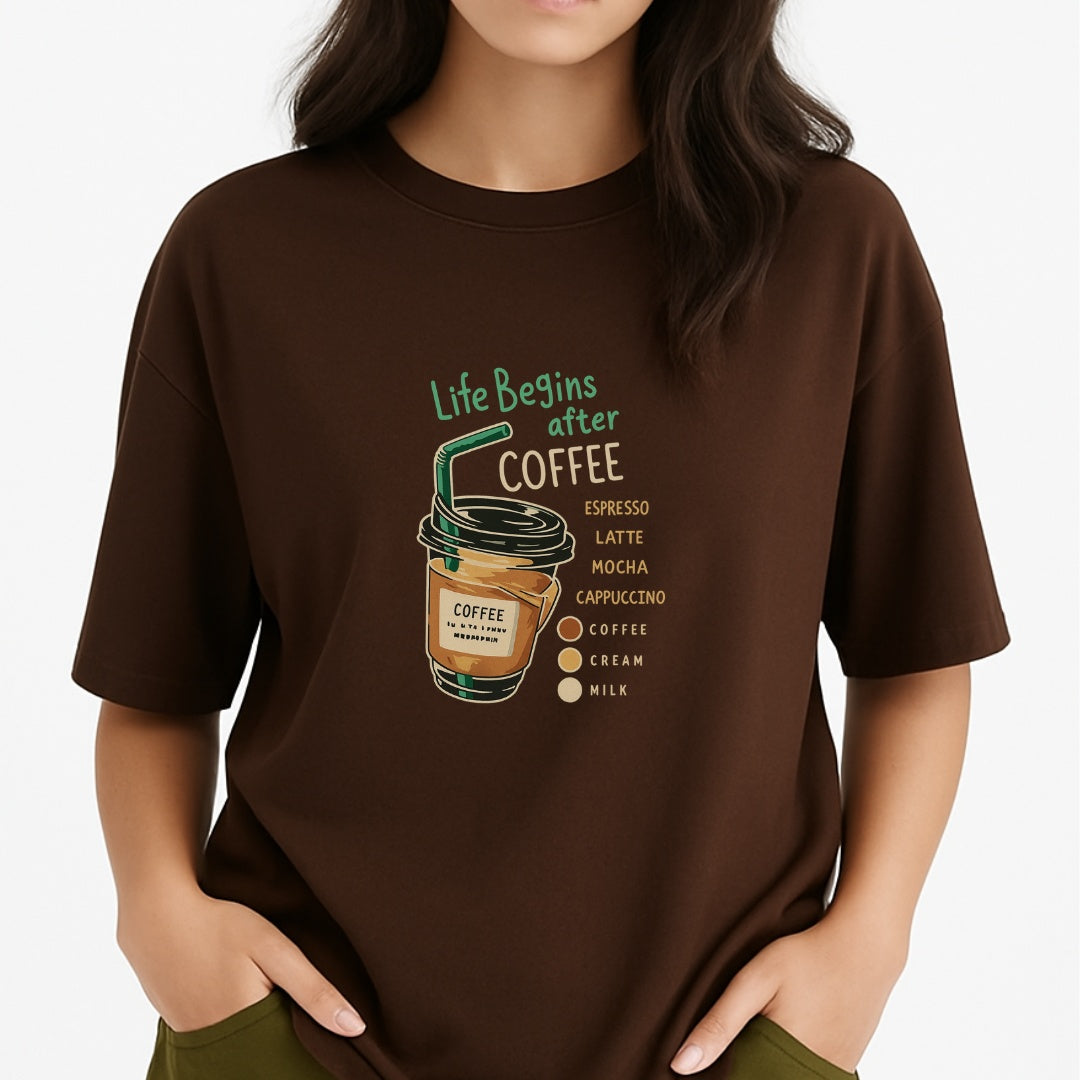 Loose Short Sleeves T-shirt Men's And Round Neck