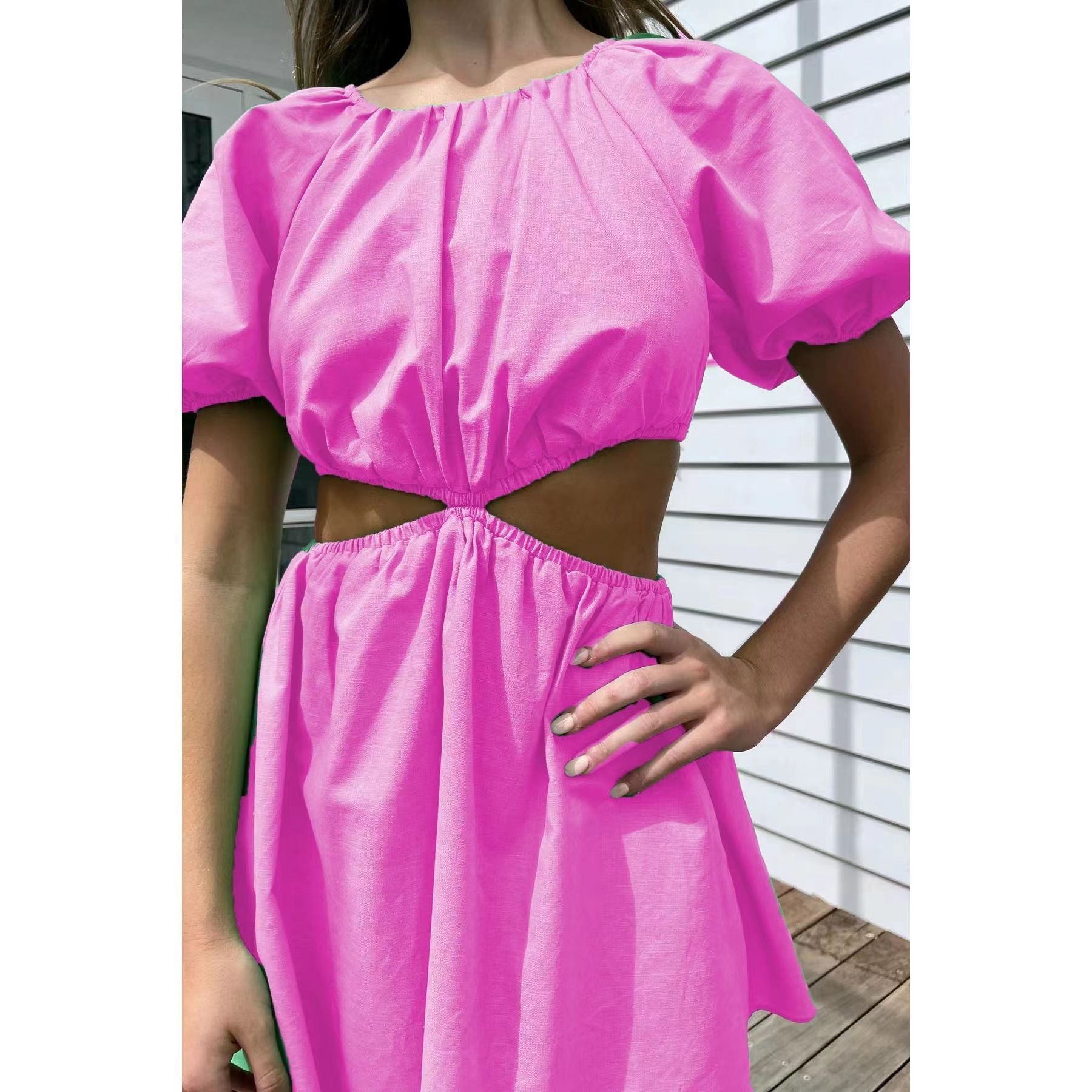Fresh Clothing Sweetheart Collar A- Line Skirt Dress