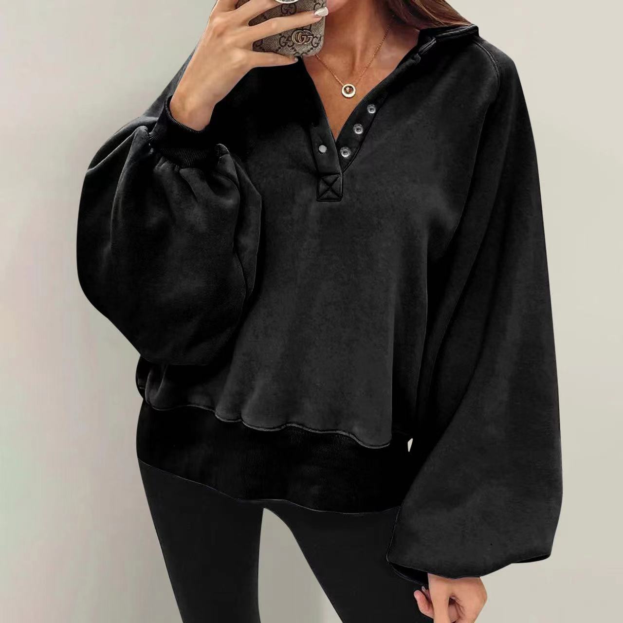 Sporty Drop-Shoulder Pullover Jacket