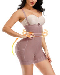 Corset Tummy Control Panties Shapewear For Tummy Control Fajas Colombianas Body Shaper Zipper Open Bust Bodysuit