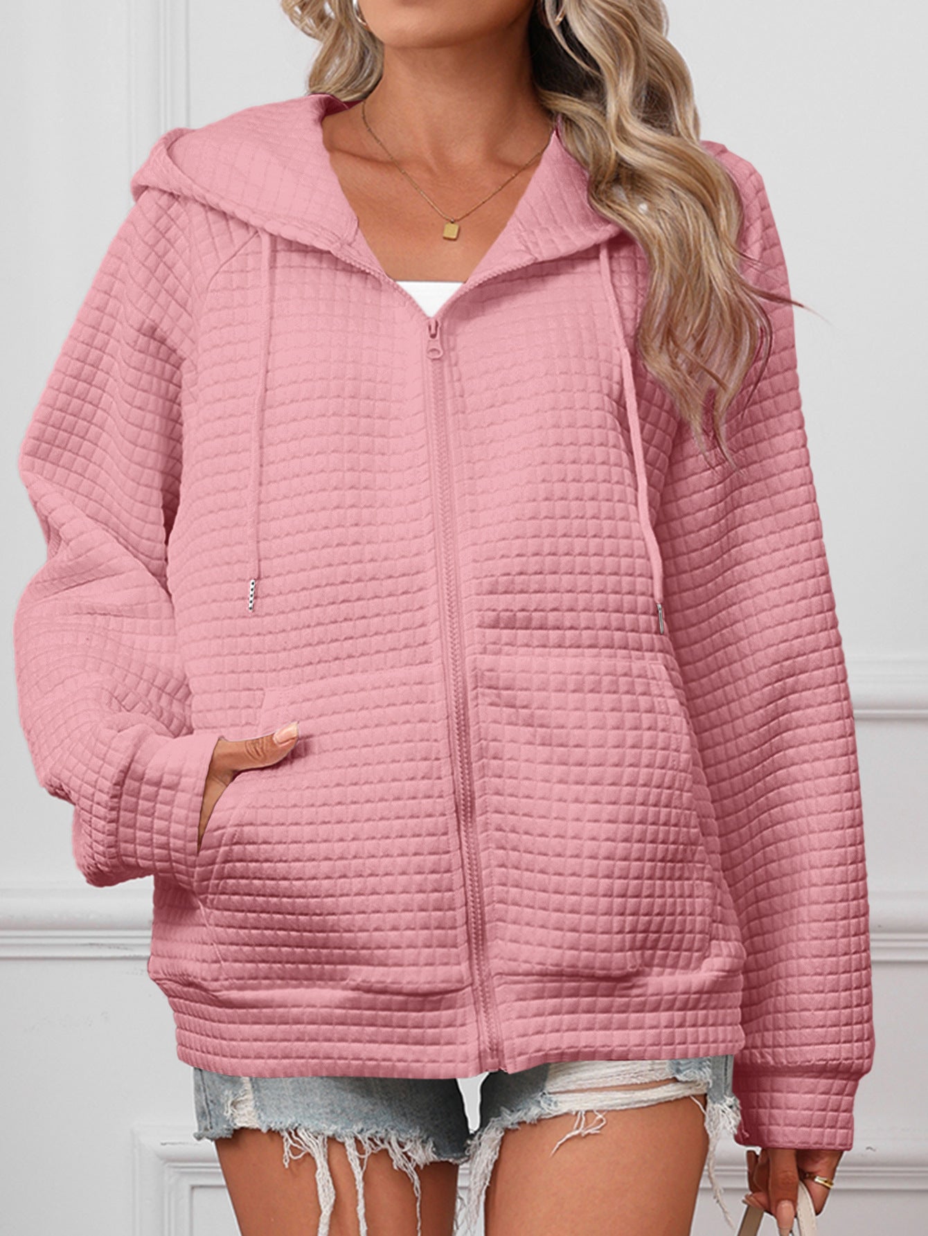 Casual Zipper Jacket Coat