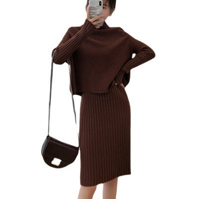 Two Piece Western Sweater Dress