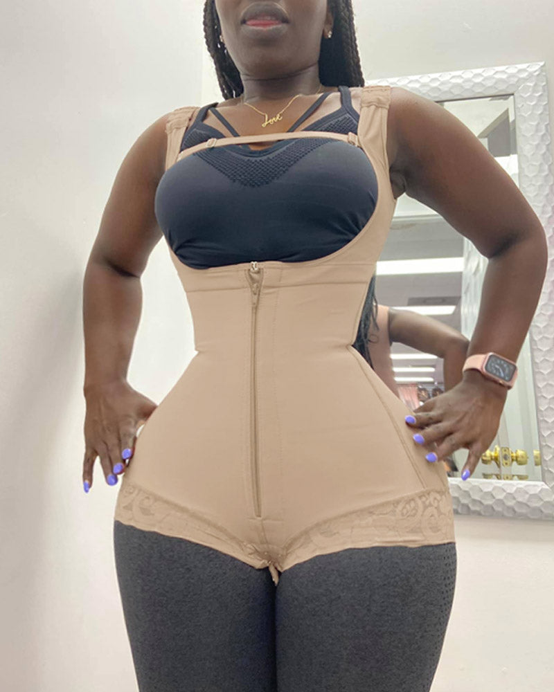 Double Compression Garment Adjustable Straps ——achieve an Hourglass Figure