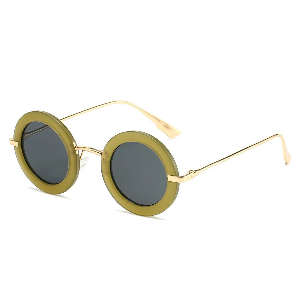 Kessi Retro Round Fashion Sunglasses