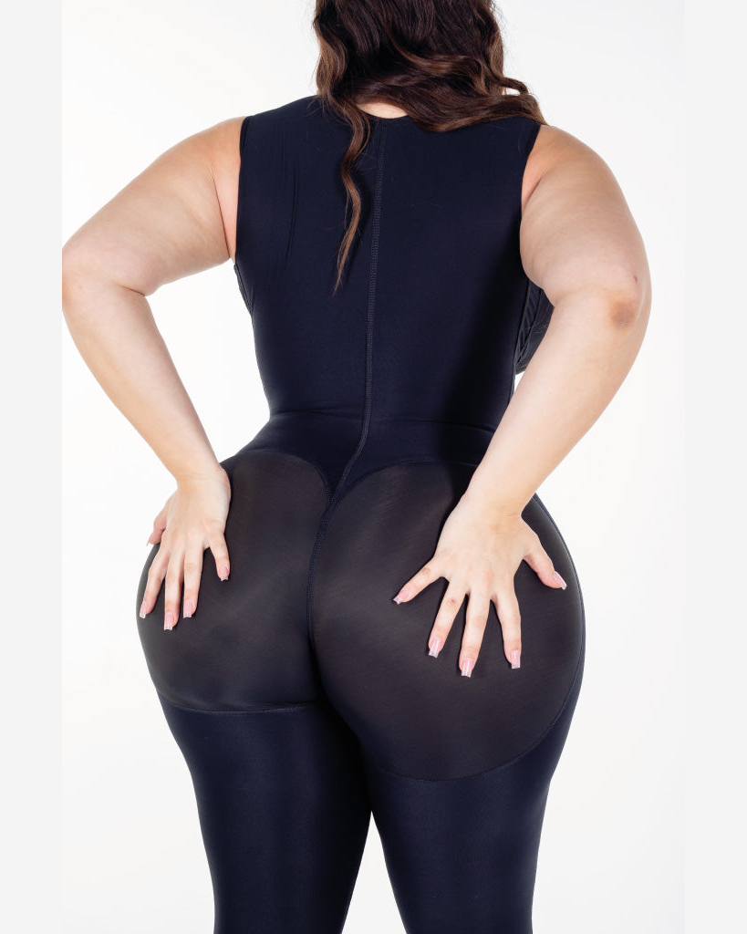 High Compression Tummy Control Curve Faja