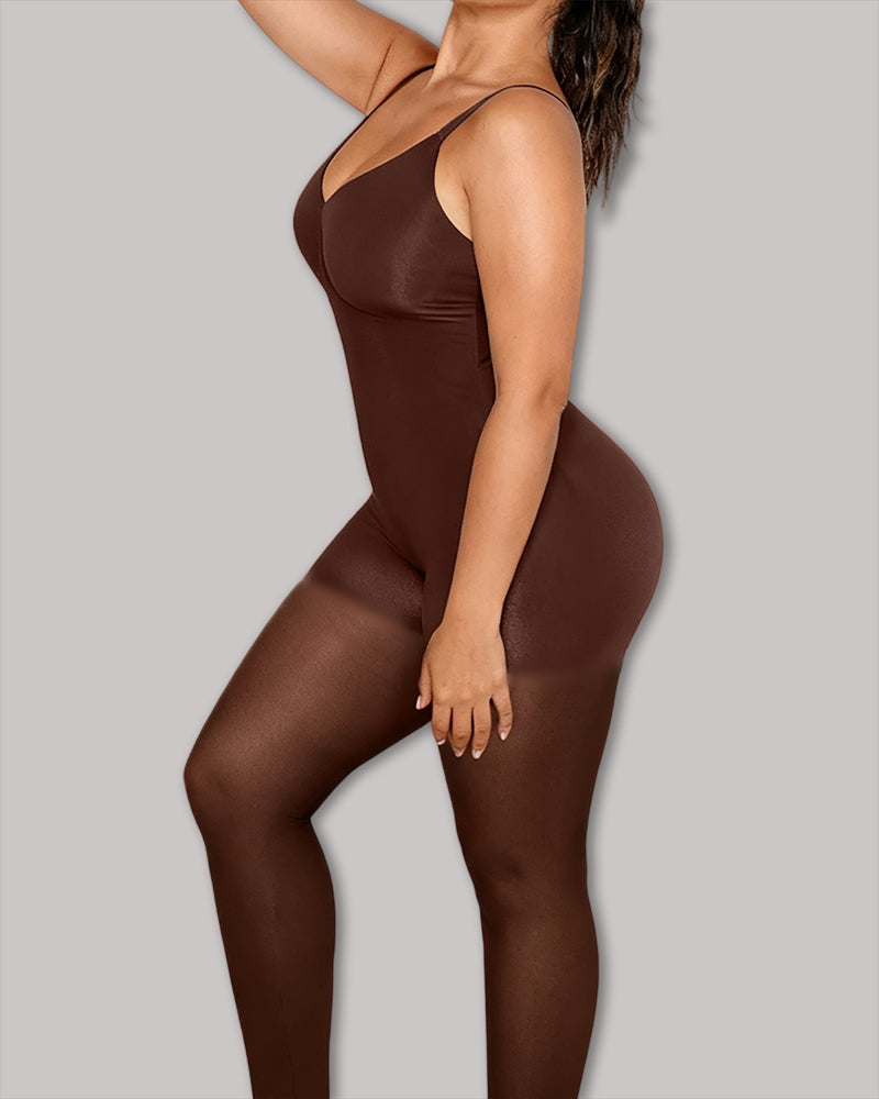 Full-Coverage Tummy Control Bodysuit