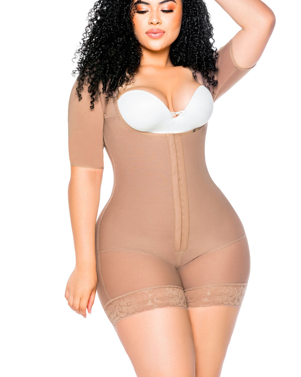 Long Sleeve Slimming Body Shaper Tummy Control Shapewear