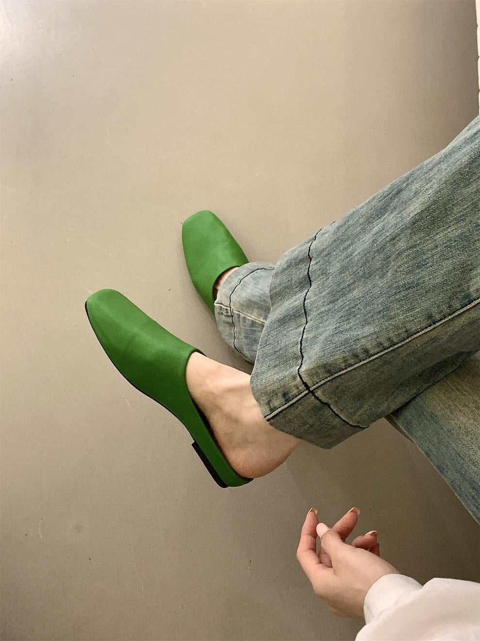 Arma Minimalist Faux Leather Slippers - 3 Colors