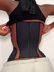 Breathable Splicing Hourglass Waist Trainer