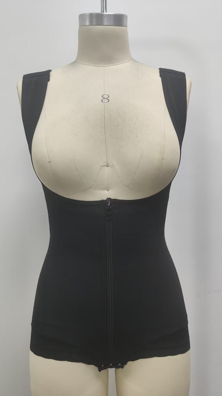 Fajas Colombianas Body Shaper Shapewear Tummy Control Post Surgery Compression Garment