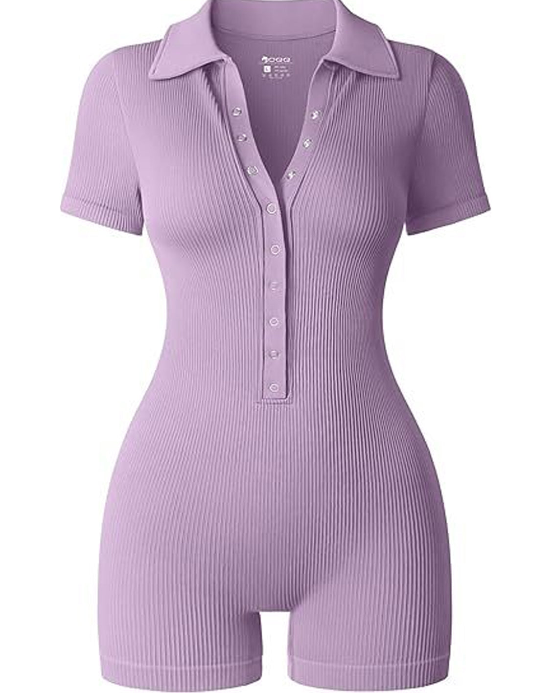 Deep V-Breasted Short-Sleeved Body Shaper