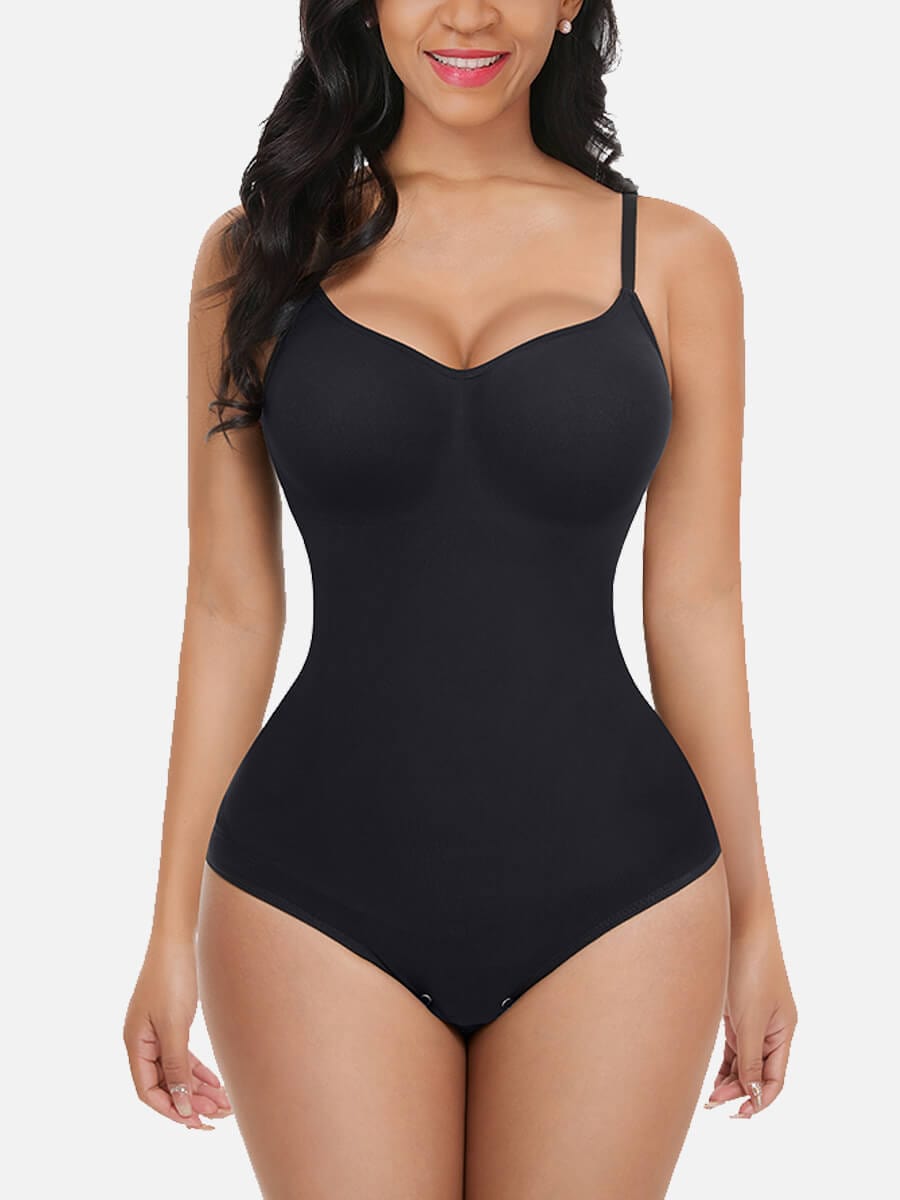 Bodysuit for Tummy Control Shapewear Seamless Sculpting Thong Body Shaper Tank Top