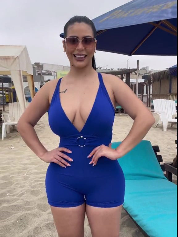One-Piece Sleeveless Shapewear Swimsuit