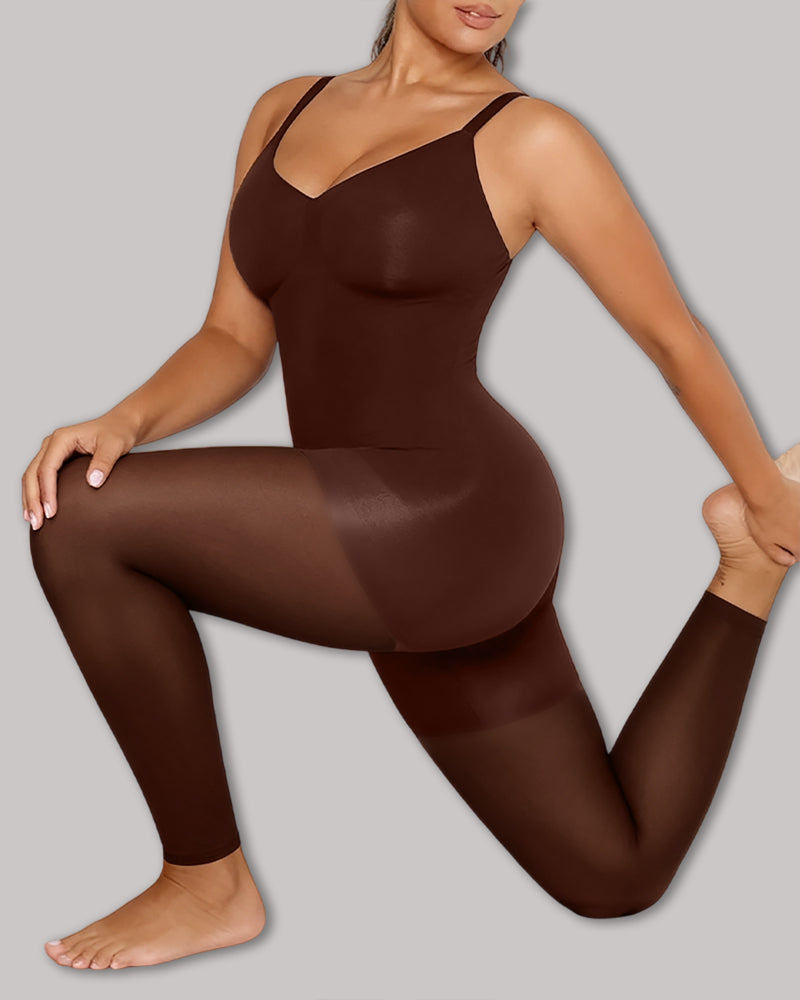 Full-Coverage Tummy Control Bodysuit