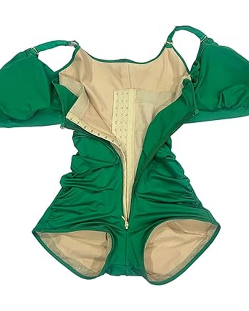 Tummy-Controlling And Hip-Lifting Triangle One-Piece Swimsuit