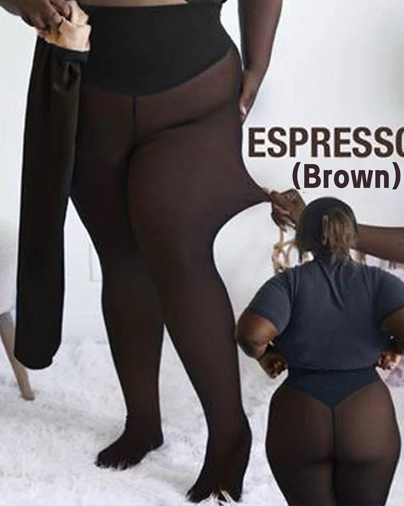 Magic Leggings With Compression Straps And Single Seam