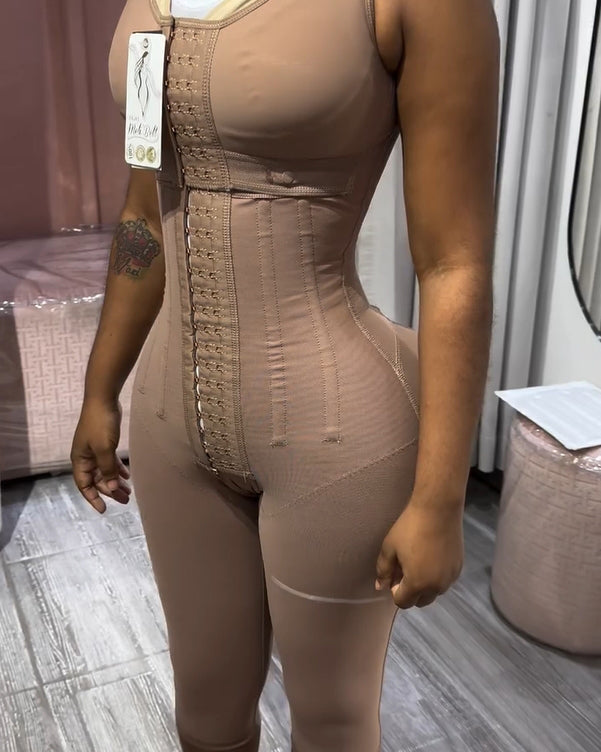 Fajas Colombianas Melibelt Girdle with 7 Bones, Wireless soft cups