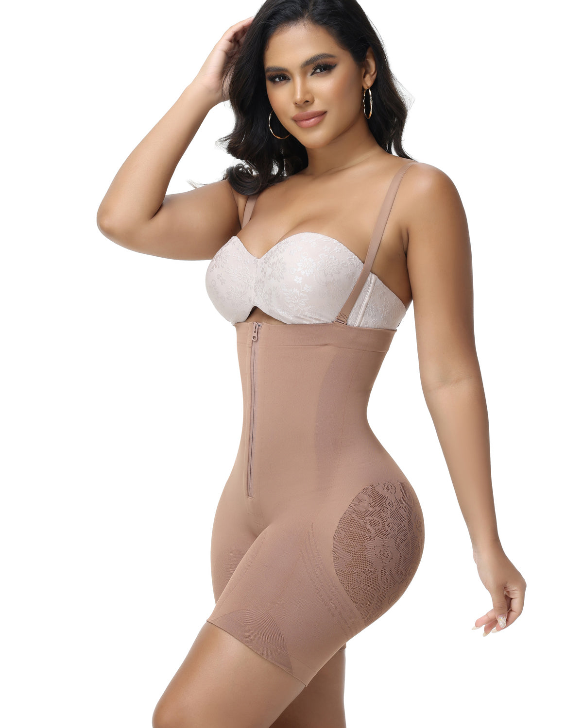 High Waisted Tummy Control Butt Lifting Shorts