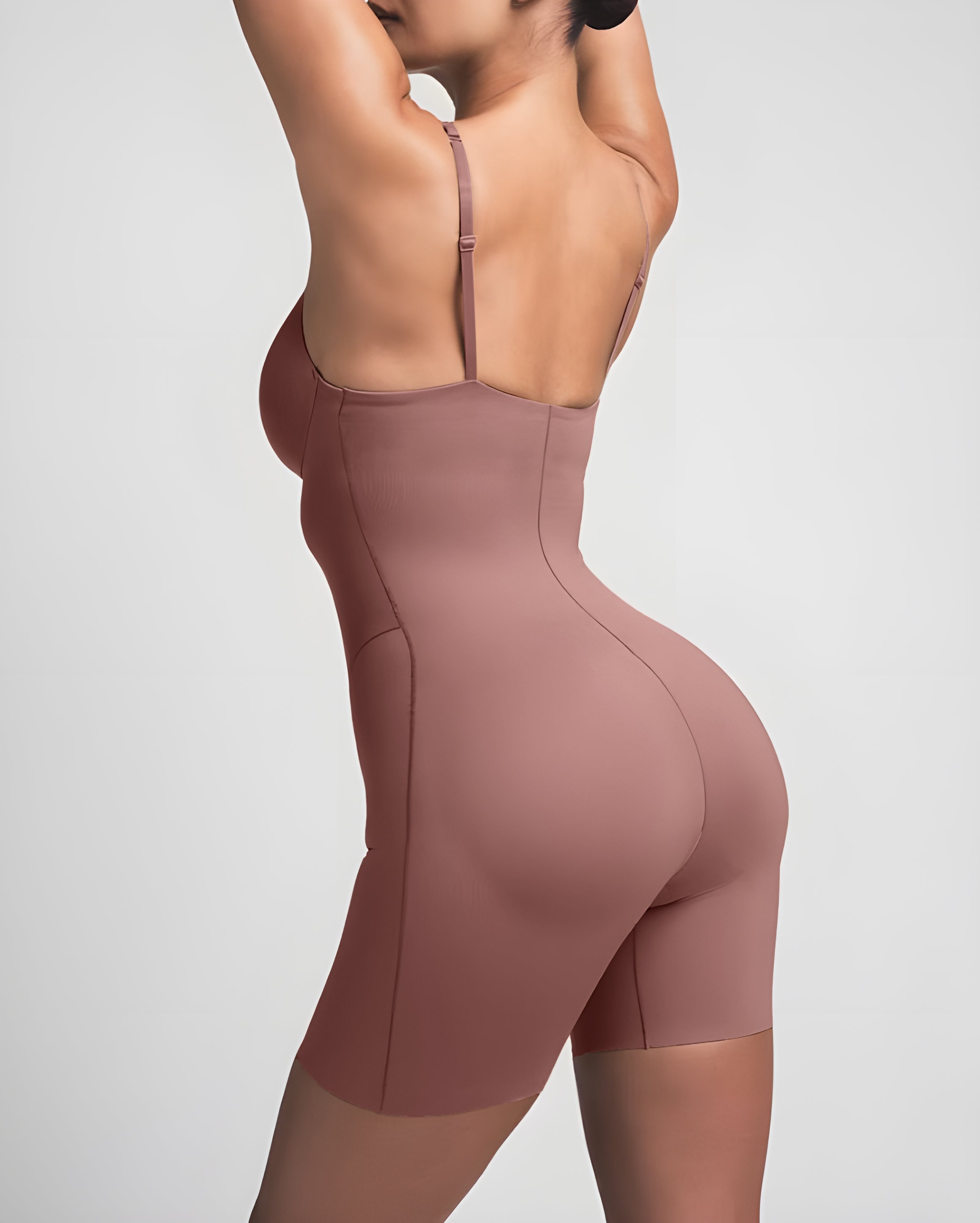 V-Neck Seamless Butt Ehance Shapewear