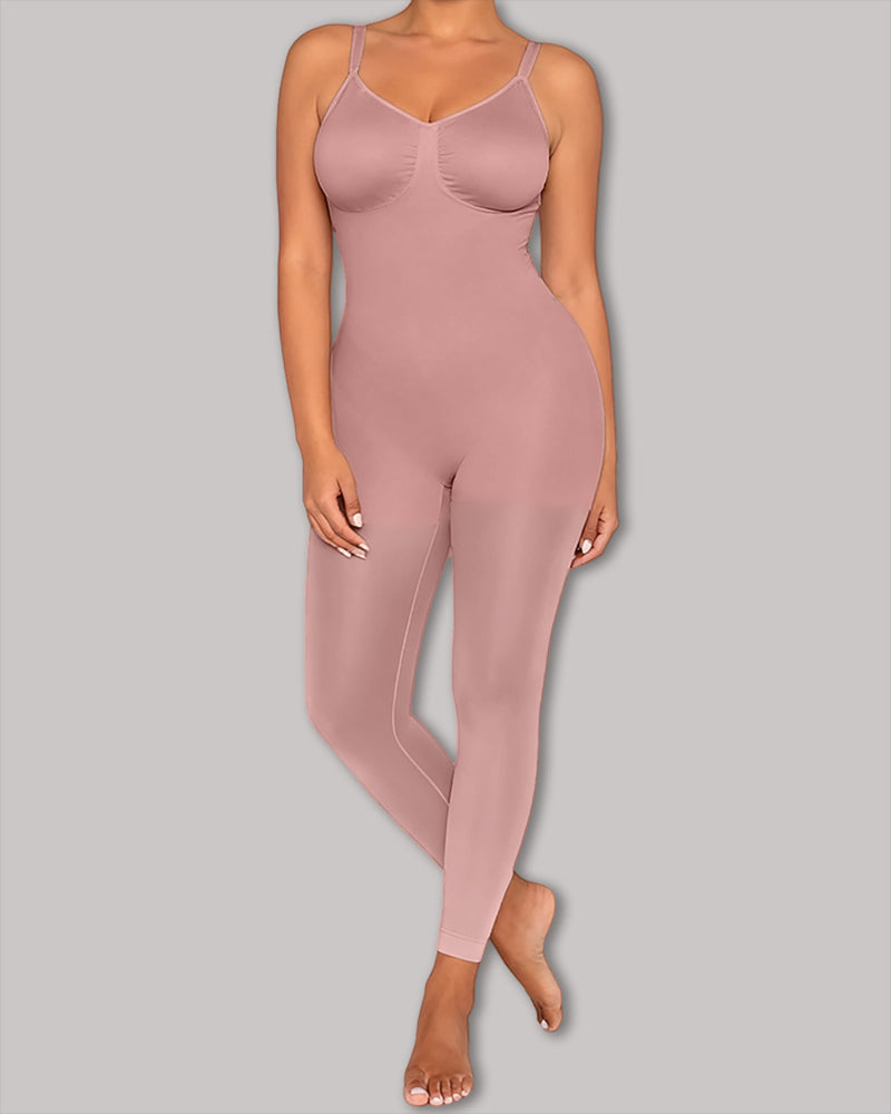 Full-Coverage Tummy Control Bodysuit