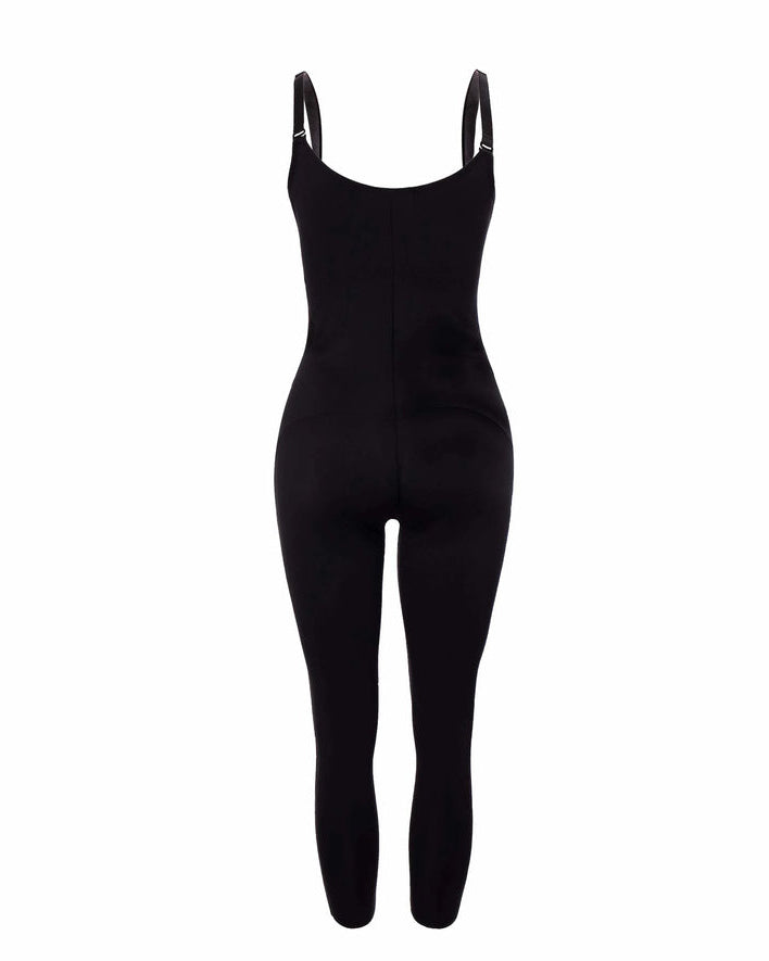 Slimming Open Bust Sleeveless Jumpsuit Bodyshaper