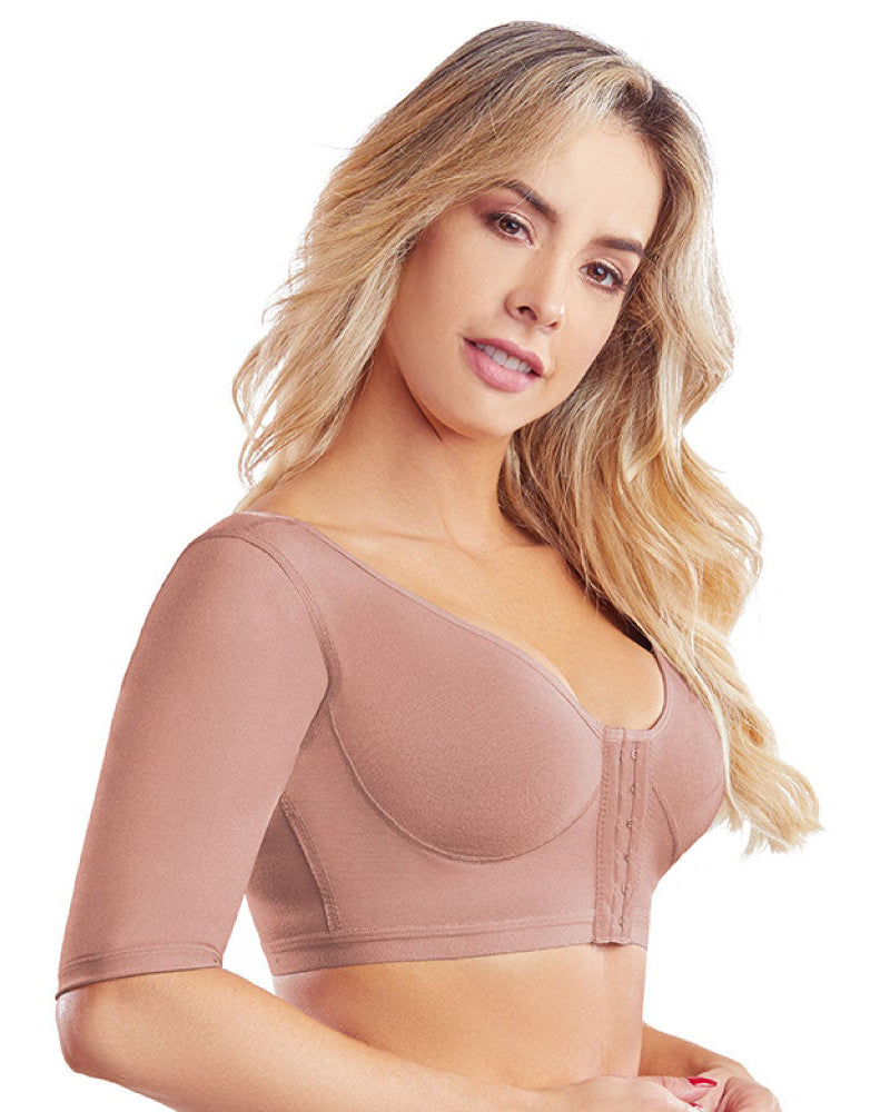 Post Surgical Surgery Bra Posture Corrector With Sleeves Brasier Post Operatorio
