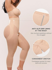Seamless Tight Shaping Hip Lifting Capri Pants