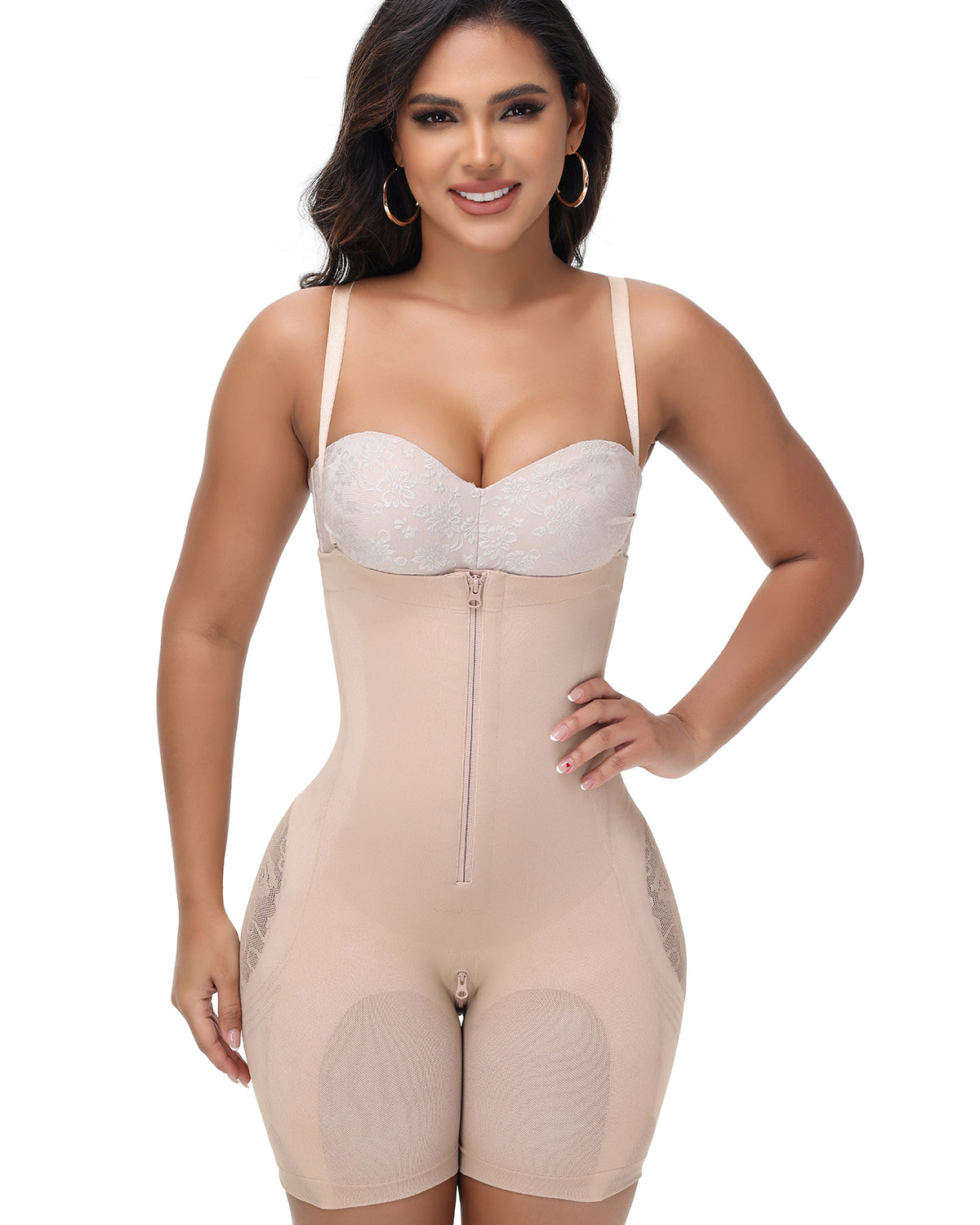 High Waisted Tummy Control Butt Lifting Shorts
