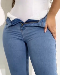 Fleece Skinny Jeans