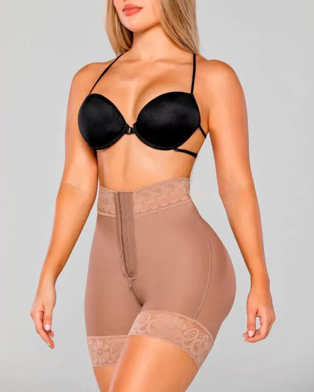 4028 Invisible Hourglass Faja Shorts